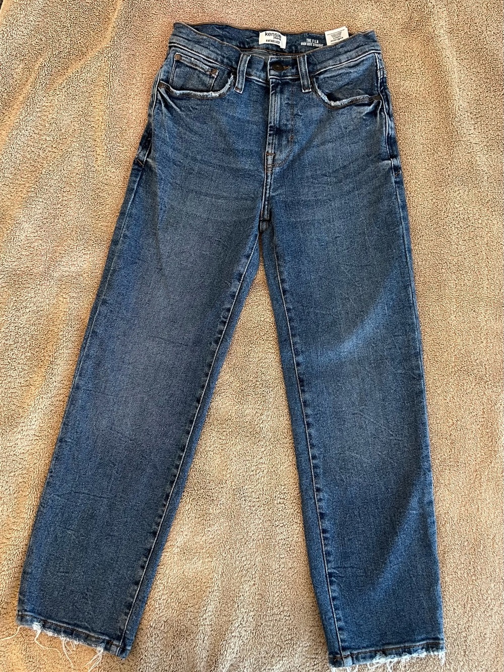 The Ella Kensie Vintage Luxe High-Rise Straight Leg Jeans 2/26